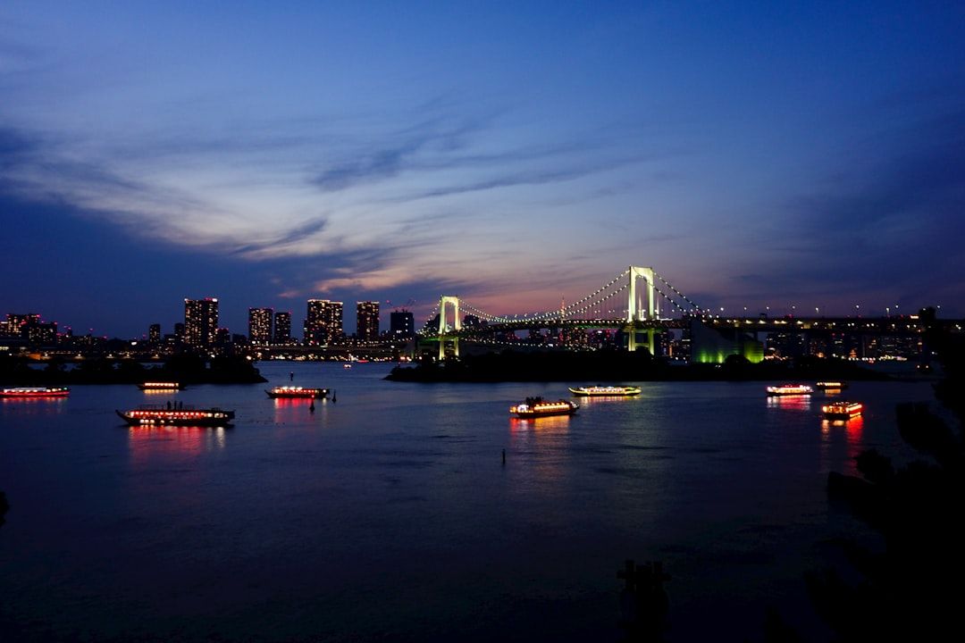 The waterfront in Tokyo