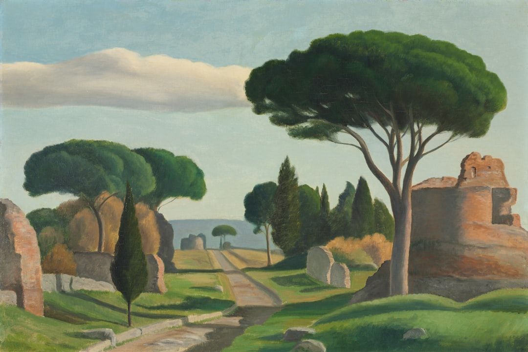 The Appian Way in Rome